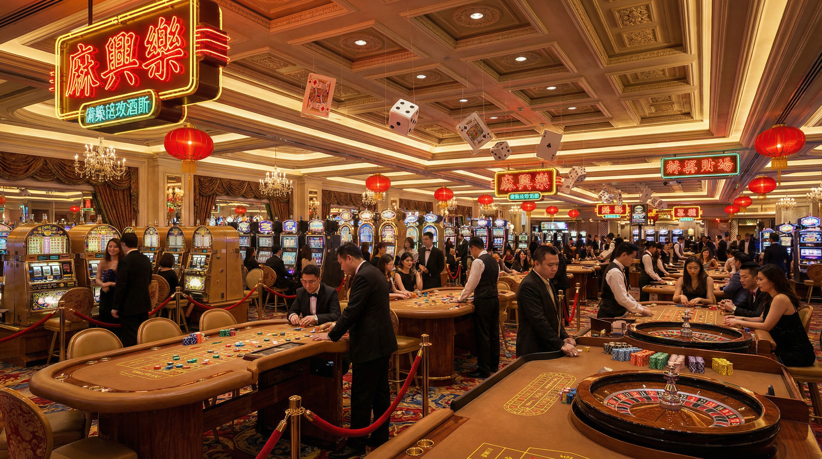 壹号娱乐豪华赌场大厅展示百家乐轮盘德州扑克游戏